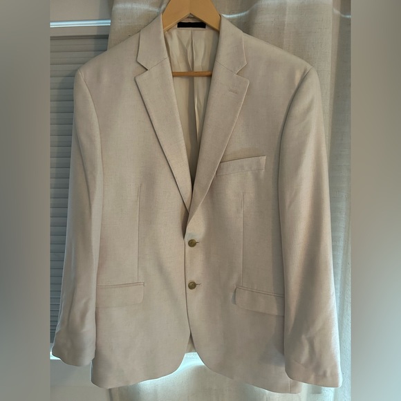 Oversized Ralph Lauren linen blend blazer - Picture 1 of 5